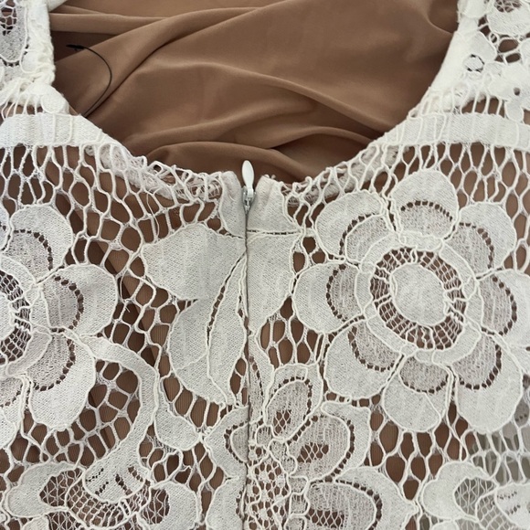 For Love And Lemons  white Lace Ruffled Fit-and-Flare Sundress - Picture 7 of 11